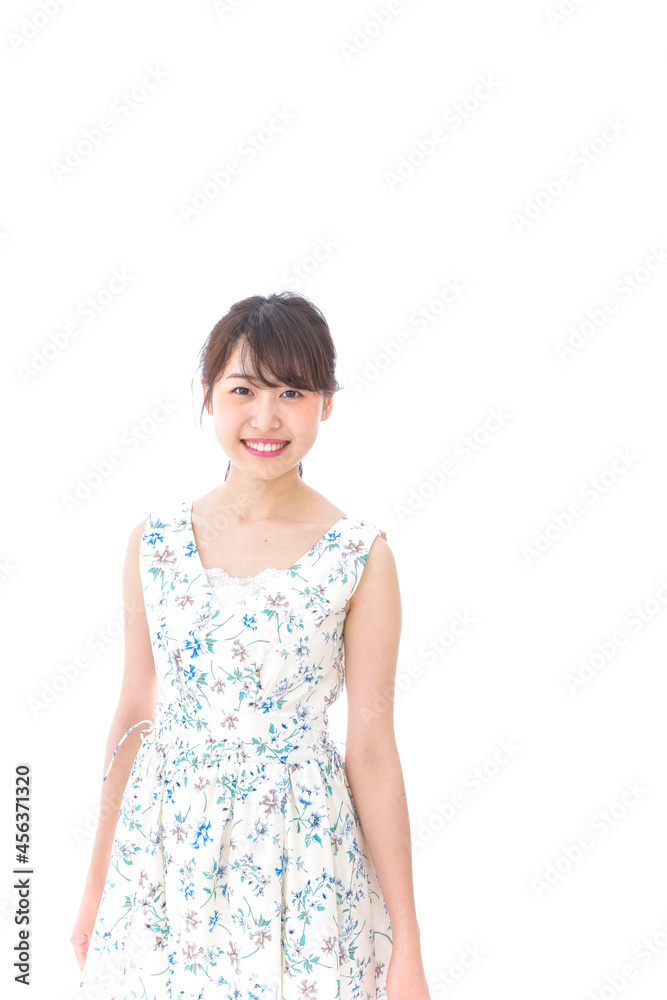 Beautiful young woman with smile Beautiful young woman with smile