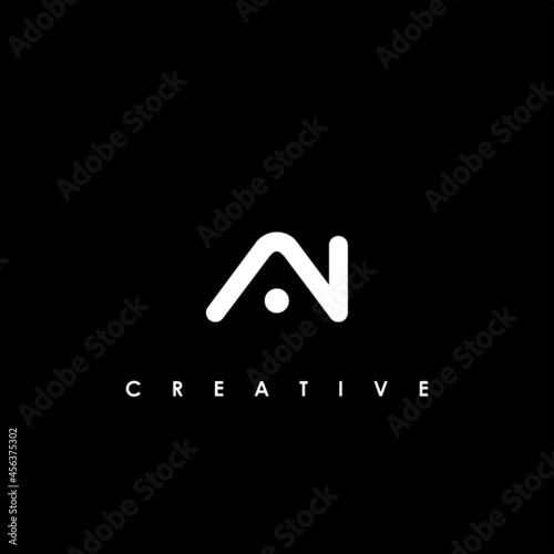 AI Letter Initial Logo Design Template Vector Illustration