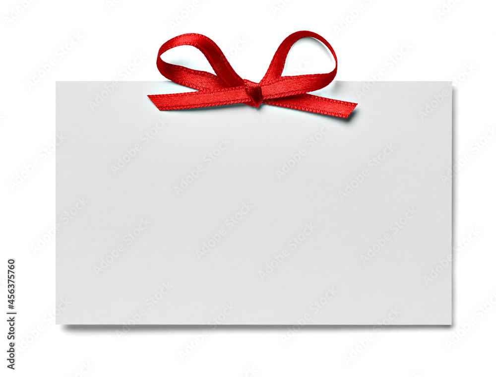 ribbon bow card note chirstmas celebration greeting invitation ribbon bow card note chirstmas celebration greeting invitation