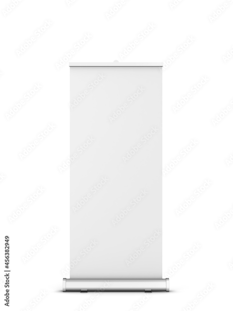 Blank rollup banner mockup Blank rollup banner mockup