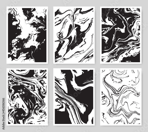 Marble acrylic texture set....