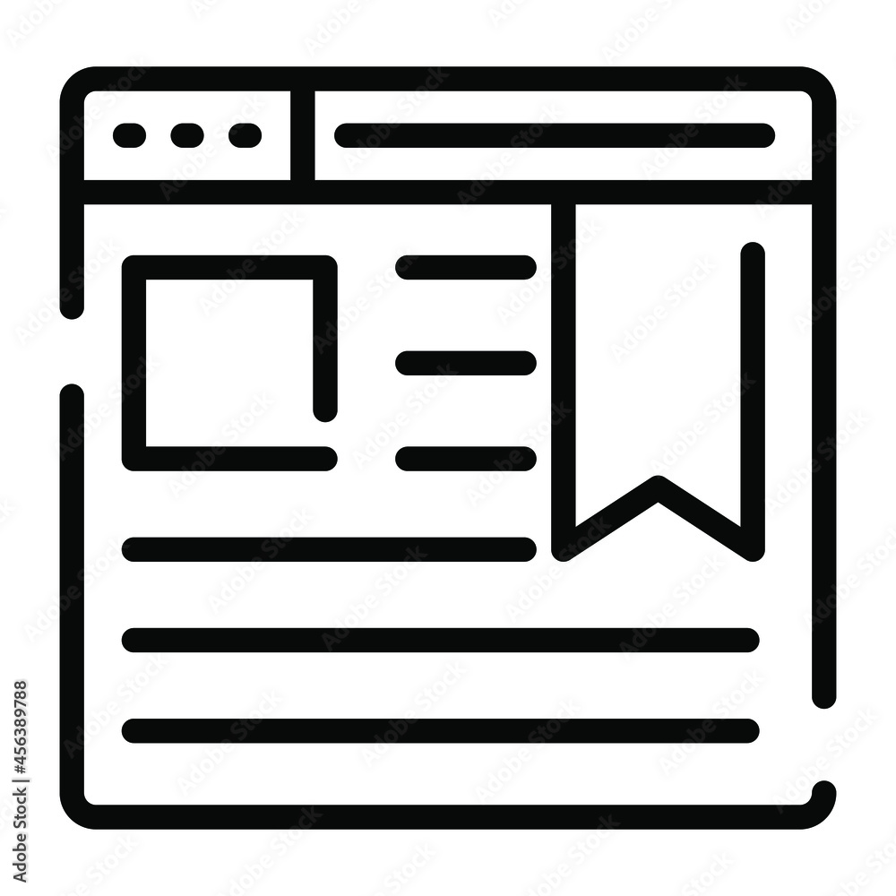 bookmark outline design, SEO and web flat design for mobile concepts and web apps. Collection of modern infographic logo and pictogram. bookmark outline design, SEO and web flat design for mobile concepts and web apps. Collection of modern infographic logo and pictogram.