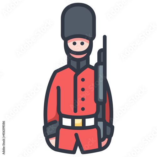 royal guard England icon