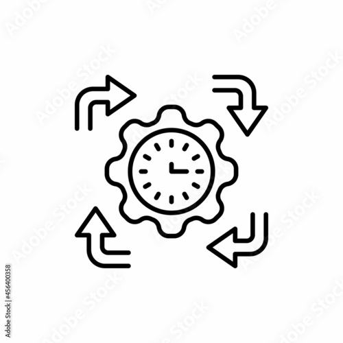 Daily Routine icon in vector. Logotype