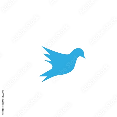 dove bird icon vector ilustration design template