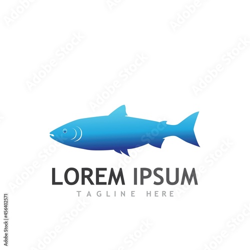 Fish logo template