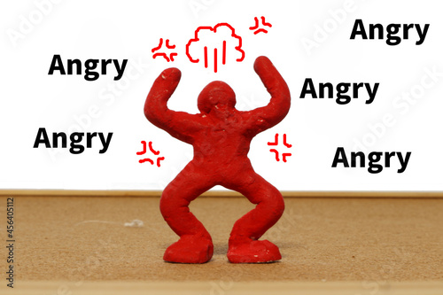 Angry person photo