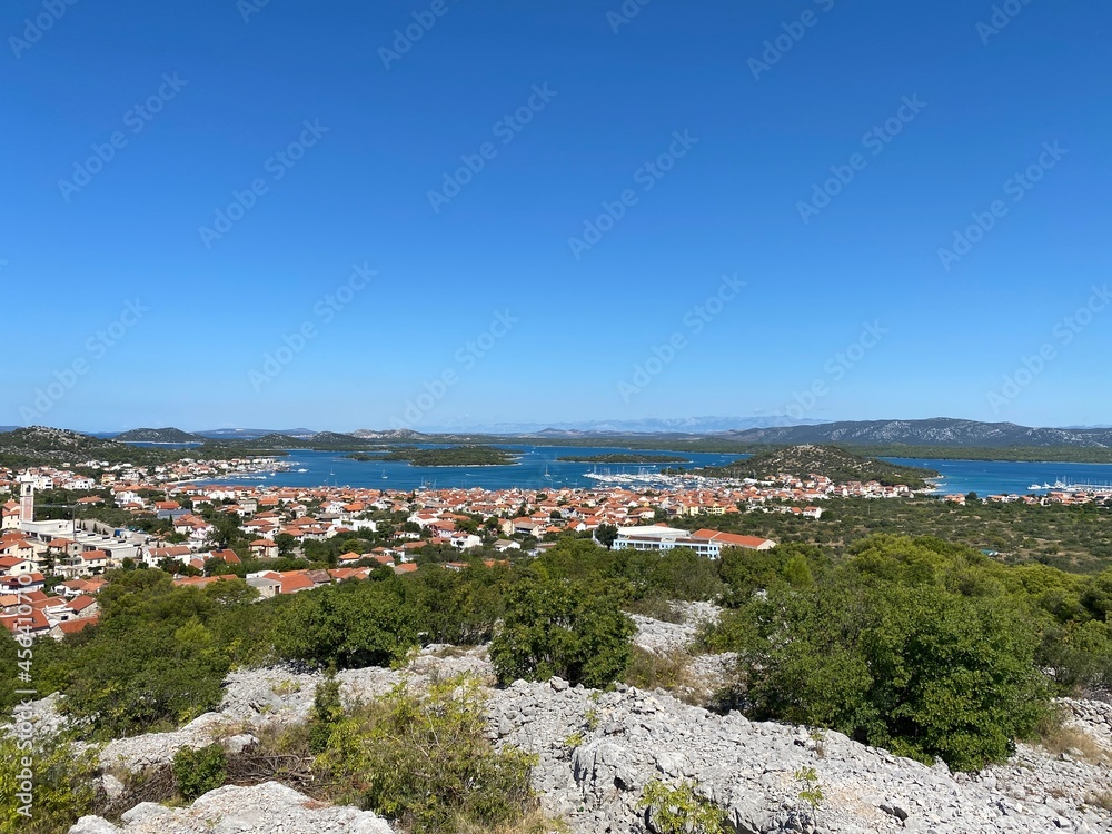 Murter island in Croatia, landscape