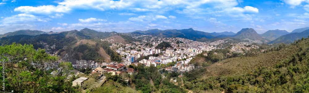 panorama of the mountains