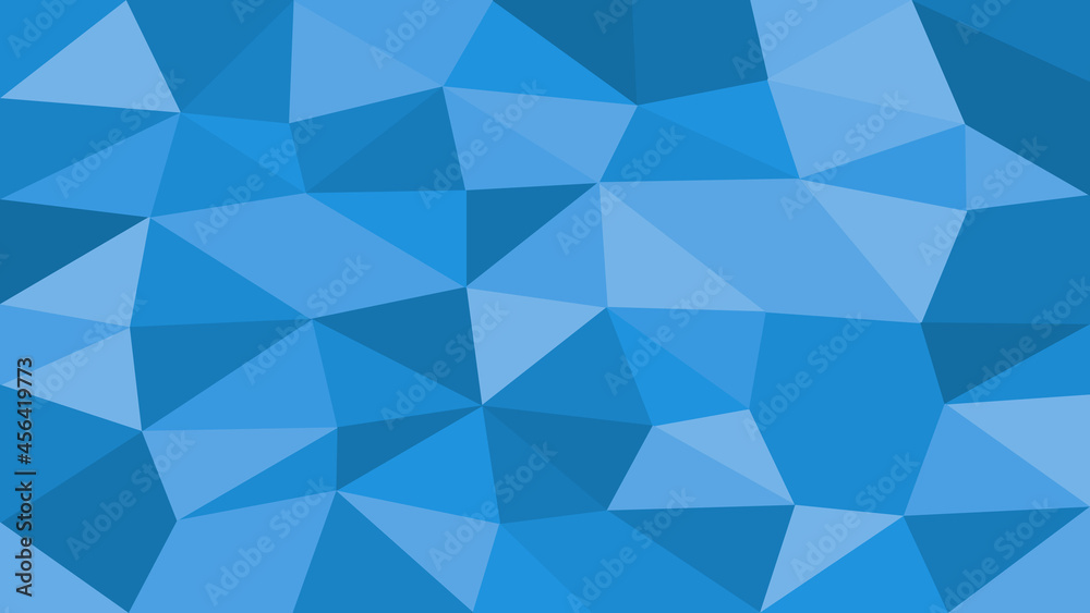 Hintergrund abstrakt 8K Polygon Pastell blau hellblau dunkelblau Vorlage