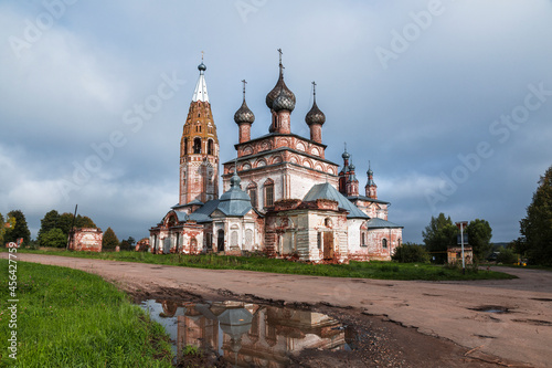 The Church of the Beheading of John the Baptist, the village Parskoe. Ivanovo region, Russia