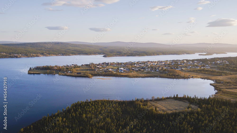 Jukkasjärvi in Swedish Lappland