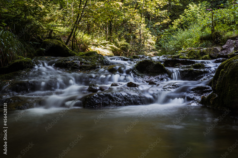 allerheiligen waterfalls of the black forest (Schwarzwald), Baden-Wuerttemberg, Germany