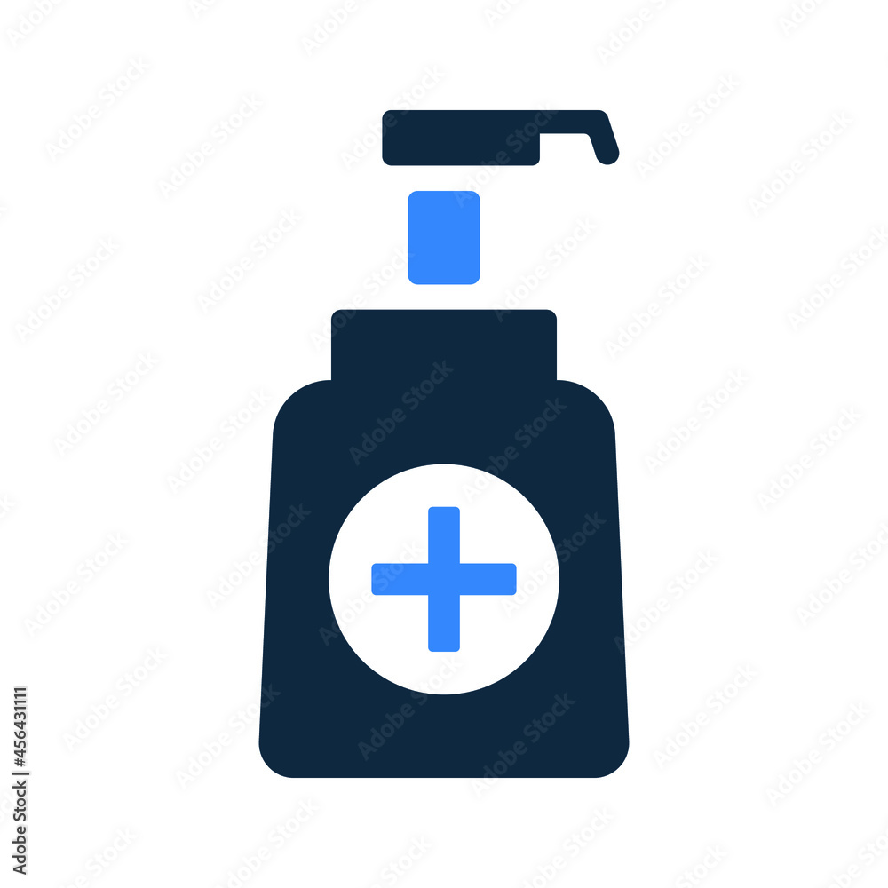 Sanitizer, hand, prevention icon. Simple editable vector illustration. Sanitizer, hand, prevention icon. Simple editable vector illustration.