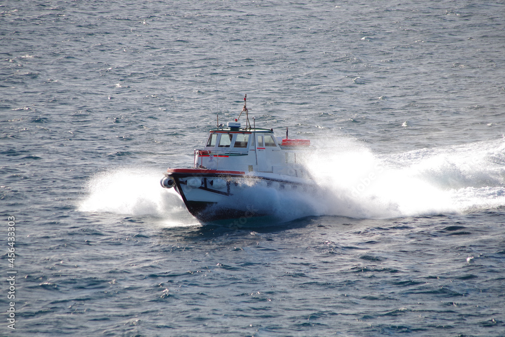 Fototapeta premium Speed boat