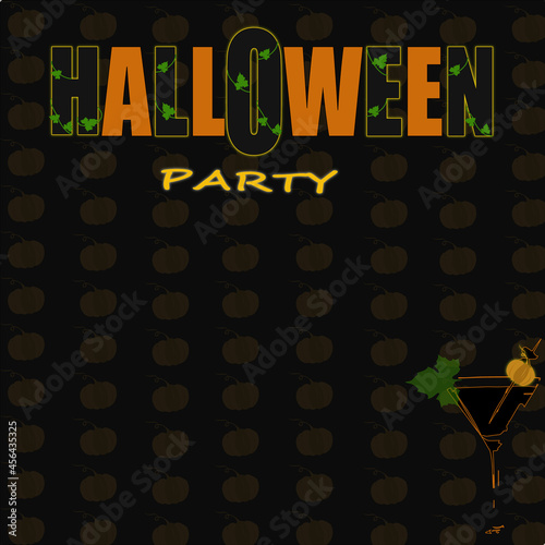 Halloween party invitation