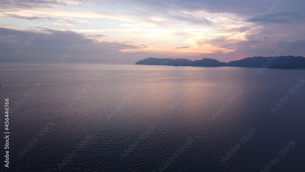 Fototapeta premium SDGs地球環境!日本の自然!山口県瀬戸内海の景色