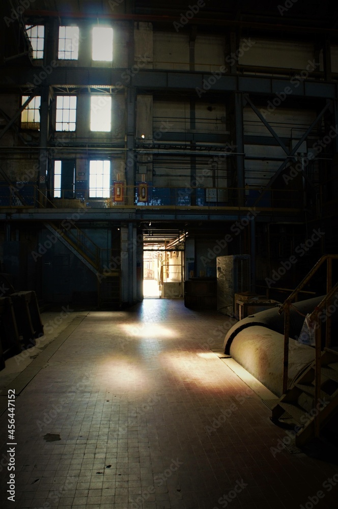 Fototapeta premium Fabrica abandonada