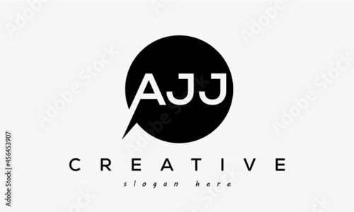 AJJ creative circle letter logo design victor photo