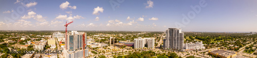 Aerial panoramic photo Hollywood Young Circle © Felix Mizioznikov