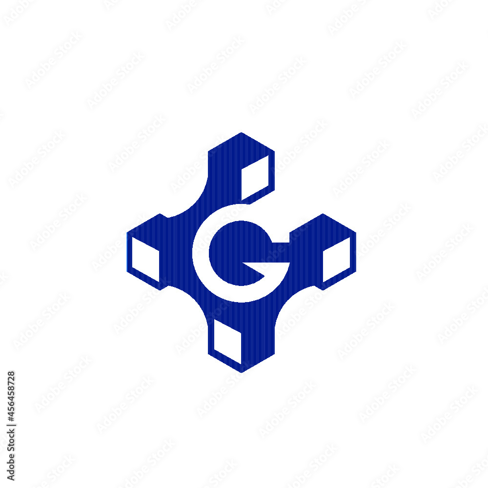 Obraz premium Letter G 3D Logo