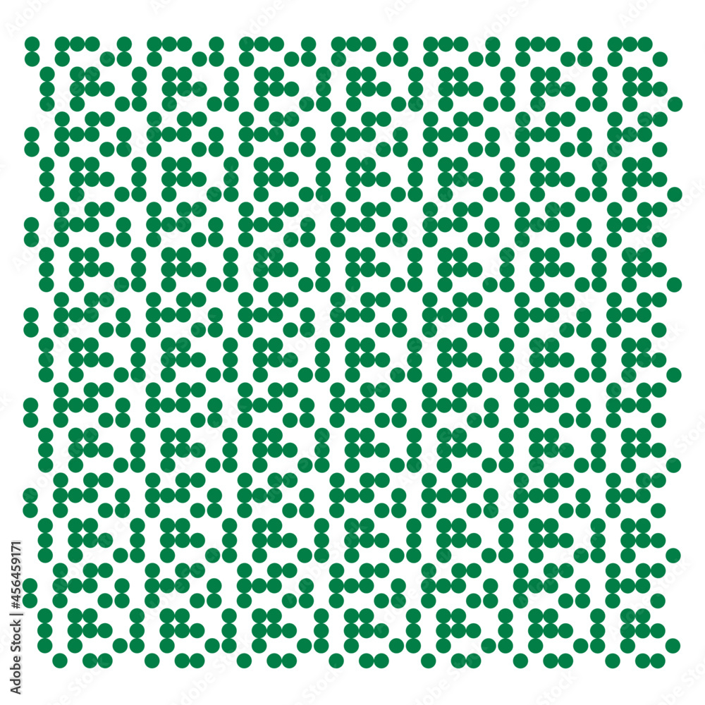 set of patterns green dot set of patterns green dot