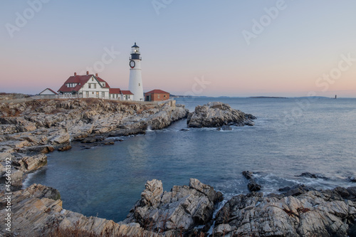 The gorgeous architecture of the Portland Lighthouse