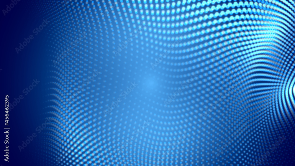 Abstract dot white blue wave gradient texture technology background. Abstract dot white blue wave gradient texture technology background.