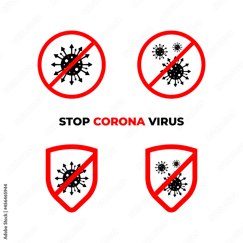 Fototapeta premium Stop Corona Virus
