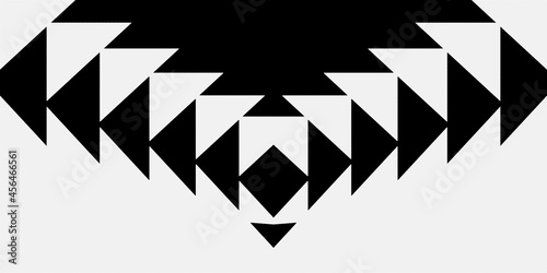 Black and white abstract design, background, pattern 