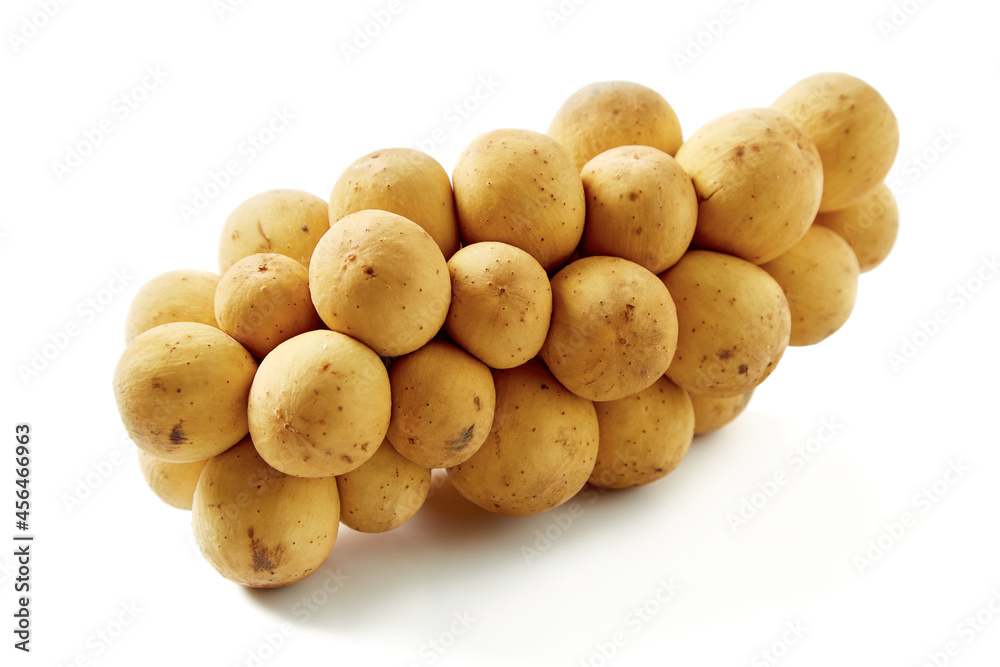 Clusters of fresh Longkong or Langsat or Duku Clusters of fresh Longkong or Langsat or Duku