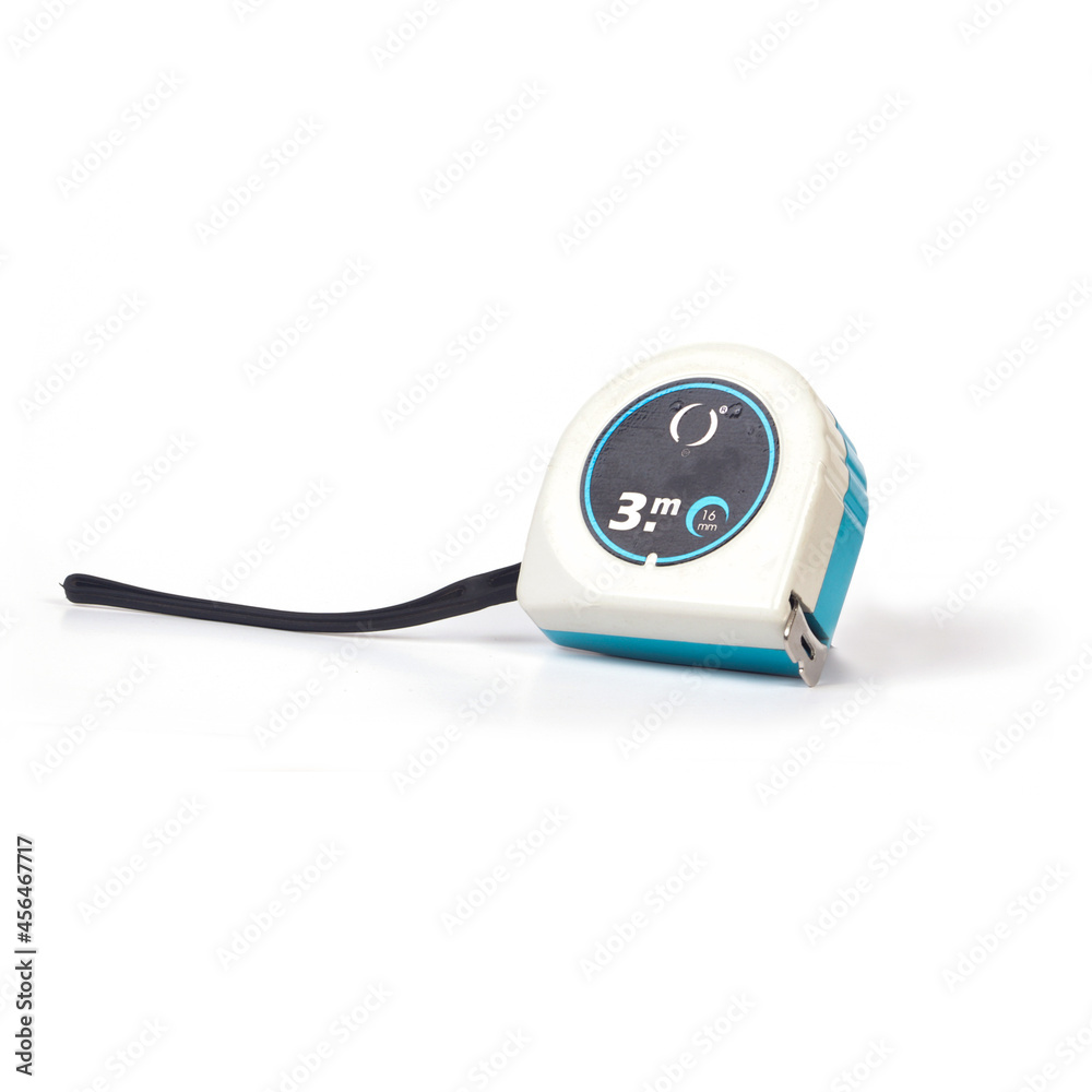 Measuring Tape, White And Blue Measuring Tape, White And Blue
