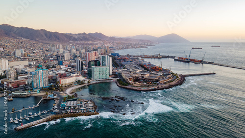 Fotografía Vistas aéreas de la ciudad de Antofagasta de Chile
