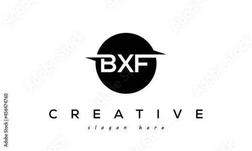 BXF creative circle letter logo design victor photo