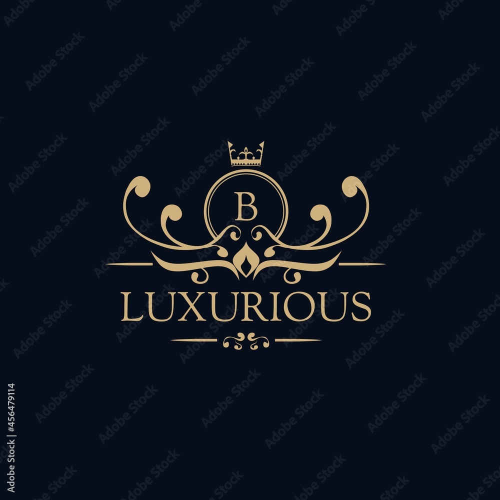 Luxury Logo template in vector for Wedding, Restaurant, Royalty, Boutique, Cafe, Hotel, Heraldic, Jewelry, Fashion and other vector illustration
