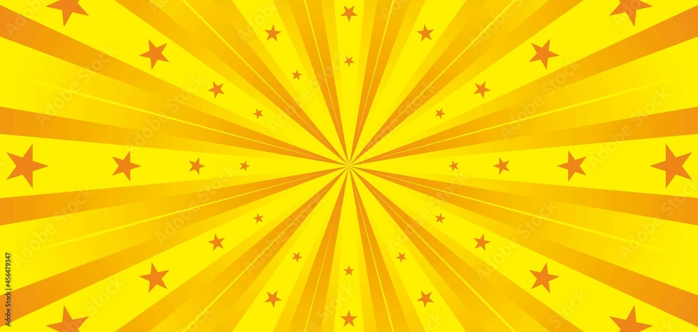 Fototapeta premium background with rays and star