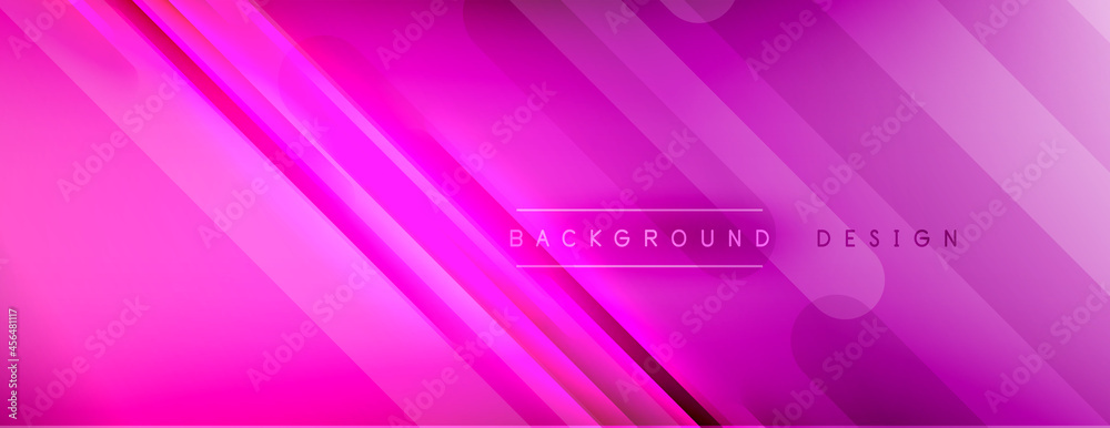 Abstract background. Shadow lines on bright shiny gradient background. Abstract background. Shadow lines on bright shiny gradient background.