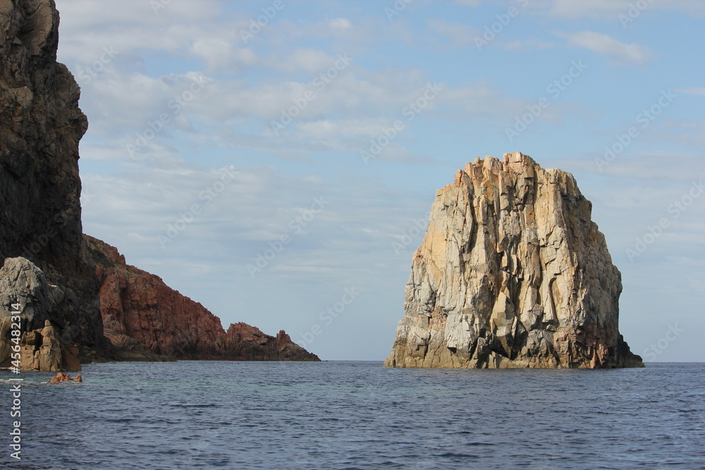 Naklejka premium Corse Calanques Piana 1