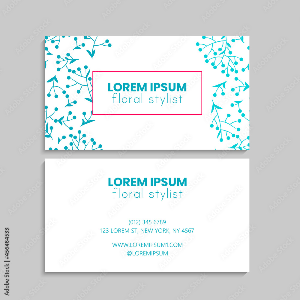 Business Card Set. Vector illustration. EPS10 Business Card Set. Vector illustration. EPS10