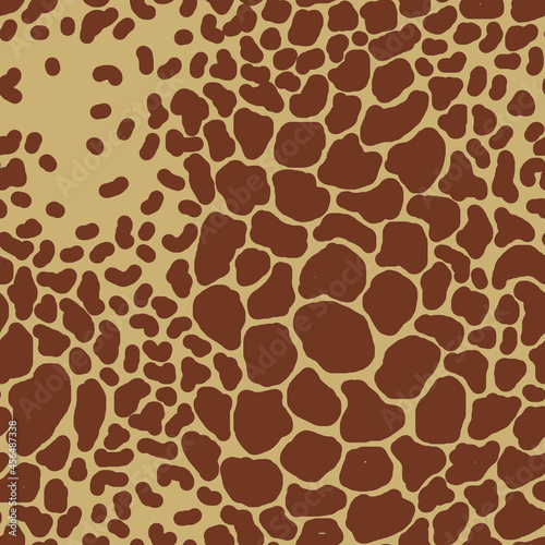 Leohards texture brown watercolor seamless pattern for all prints.