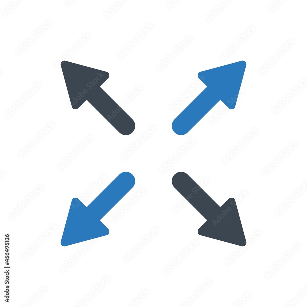 Arrow maximize icon Arrow maximize icon