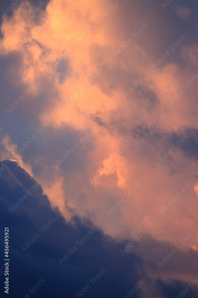 Cloud and sunset photo set