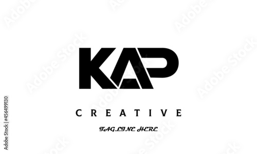 KAP creative three latter logo design
