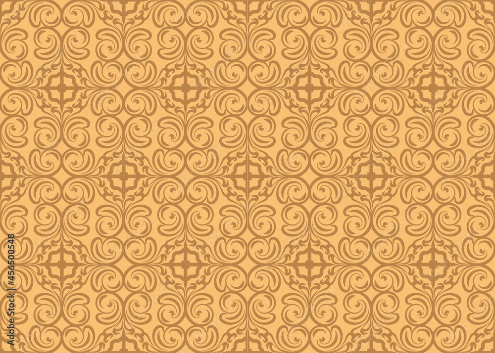 Flower Seamless Pattern Background Texture