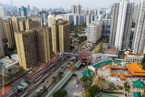 Hong Kong city, Wong Tai Sin temple photo