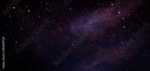 Stars in outer space, galaxy background