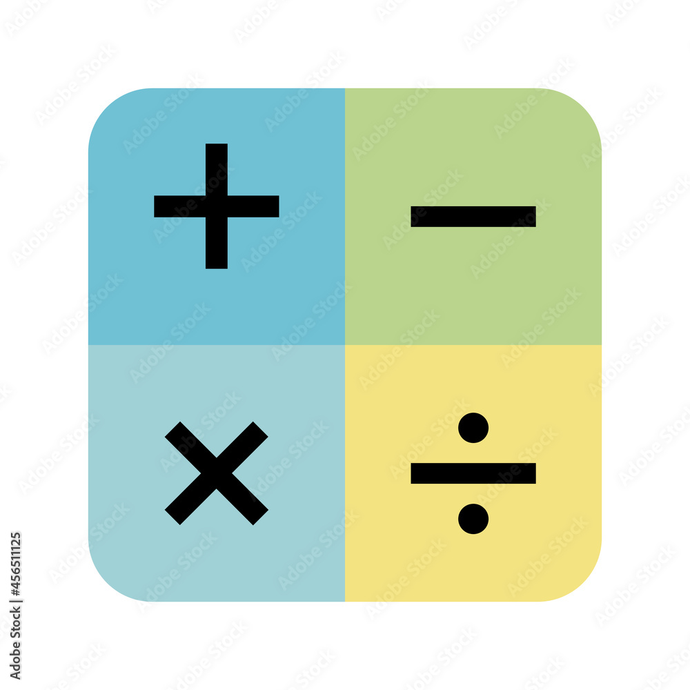 Vector illustration of mathematic symbols. Vector illustration of mathematic symbols.