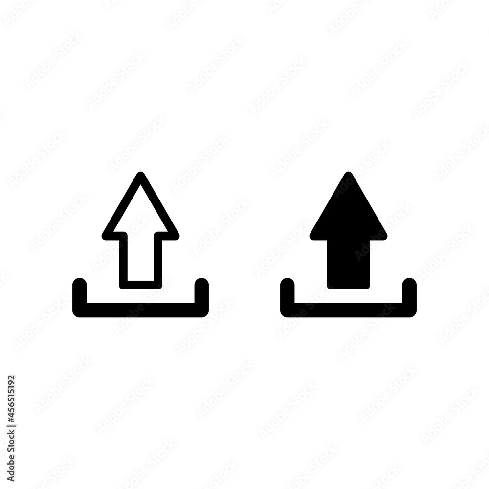 send file icon set, send file set sign symbol vector