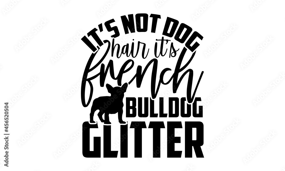 Lustige Kosmetiktasche "It's Not Dog Hair It's Golden Doodle" - Glitzernd, Hunde-Motiv, Für Make-up & Accessoires