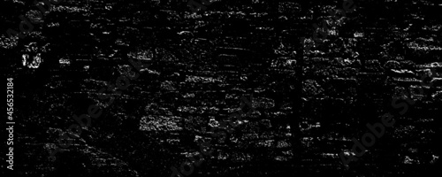 Old grungy retro dirty dusty brick wall of ancient city. Uneven pitted peeled surface brickwork of cellar worn. Ruined shabby stiff blocks. Hard solid messy ragged holes brickwall for 3D grunge design